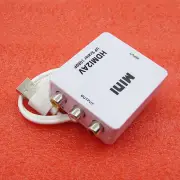 For HDTV Mini Composite 1080P HDMI to RCA Audio AV CVBS Adapter Converter A2TM