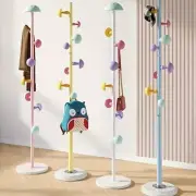 Stand Hanger Rack Metal 7 Hooks Removable Houseware Standing Coat Hanger Ground