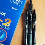 推薦 PILOT PEN G-2 FINE BL-G2-7 0.7MM 中性墨水圓珠筆