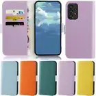 Leather Card Wallet Phone Case For Samsung S22 S21 A53 A33 A23 A52 A13 A22