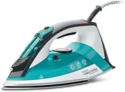 [Polti] Vaporella Quick&Comfort QC120 Iron with Stainless Steel Ironing Plate, Soft Touch Handle 2200 W, Steam Boost 180 g