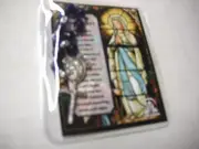 Rosary, Finger, One Decade, Navy, By Devon In Plastic Carrying Case, New
