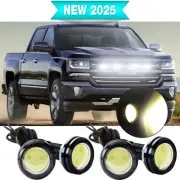 4x White LED Boat Light Waterproof Outrigger Spreader Transom Underwater Marine