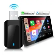 Wired To Wireless CarPlay Android Auto Adapters Smart USB Dongle Auto Connect