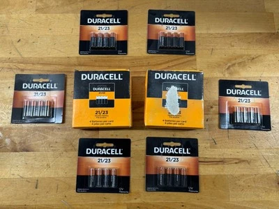 18X 4 Pack Duracell A23 12 Volt Batteries 21/23 72 Total