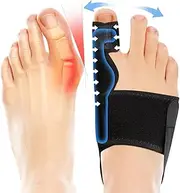 Effective Bunion Corrector for Women and Men | Relieve Pain, Straighten Toes, and Correct Bunions | Orthopedic Toe Straightener | Best Bunion Corrector for Lasting Relief - Day & Overnight Support (right)