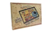 Debbie Mumm Wood Serving Tray Time For Tea 11" x 16"