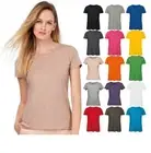 B&C Organic Cotton Ladies T-shirt Inspire Luxury short sleeve shirt Plain Fit T