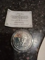 Princess Diana Commemorative Coin With Certificate Of Authenticity And...