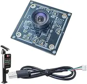USB Camera Module, 1 Megapixel Camera Module Board, OV9732 Sensor, 1280x720P Webcam, Wide Angle Lens, Computer Accessories for Face Recognition, 1.5x1.5x0.63 Inches