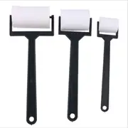 3pcs/set Foam White Sponge Brush Painting Roller Brush Kids Craft Tool Drawing Toys Painting Supplies School Home Decor Tools