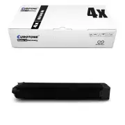 4x Eco Toner Black Replaces Sharp MXC-38 Gtb MXC38GTB MXC-38GTB