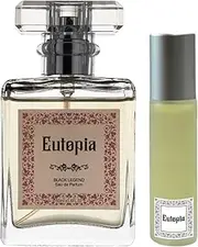 Eutopia Perfumes | Black Legend Set 50ml Perfume + 10ml Perfume Oil | Inspired by YvesSL-Black Opium | Perfume for Women