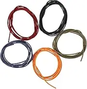 HOODANCOS 5Pcs Elastic Notebook Wraps Band Stretchy Journal Strap for Scrapbook Travel Notebooks Lightweight Design present for Enthusiasts