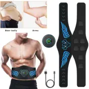 3Pack EMS Muscle Stimulator Belt Electric Abdominal Weight Loss Training Machine