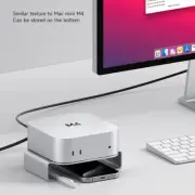 Apple Mac mini M4/M4 Pro 2024 Desktop Stand For Heat Dissipation Bracket
