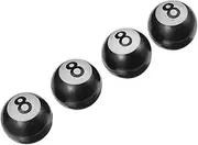 Anneome 4 Pcs Tire Valve Stem Caps Durable Cover Easy Install Accessories for Cars Trucks and Motorcycles Stylish Design Prevents Air Leakage