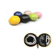 PU Box Storage Packing Case for Finger Spinner Data Cable Charger Earphone Money Cash 25 PINK