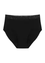 Chantelle Soft Stretch Lace-trimmed Hipster Briefs - Black - One Size One Size