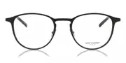 Saint Laurent SL 179 001 Men's Glasses Black Size 49 - Private Health Rebate - Blue Light Block Available