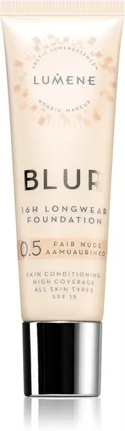Lumene Blur 16h long-lasting foundation SPF 15 color 0.5 Fair Nude 30 ml