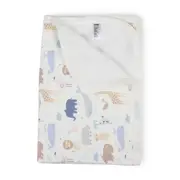 Jersey Plush Blanket - Animals