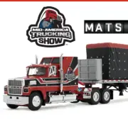 DCP FORD LT POO9 FLATTOP CAB BLACK RED CAB ONLY 69-2029 C 1/64