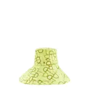 Patterned sun hat S Yellow