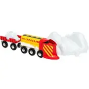 BRIO WORLD Snow Plow Train 33606 3+ A set of Russell Cars And Snow Rails JP NEW