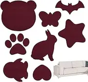 Repair Patch for Couch | 13 Pack Cartoon Animal Pattern Adhesive Leather Repair Kit | Adhesive Patch for Car Seat, Couch, Boat Seat, Chair