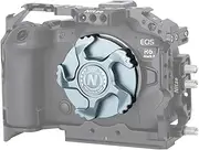 Nitze Camera Body Cap with AirTag Holder RF Mount Body Cap (Gray) for Canon RF Mount Cameras