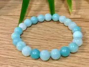 Amazonite Bracelet Bead Stretchy Gemstone Bracelet Crystal Reiki Wicca Chakra