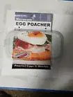 Dishwasher Safe Microwave Egg Poucher For Hot Dogs & Eggs; Poached Eggs In Minut