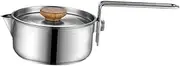 TENOL Camping Pot Camp Stockpot Lightweight Cook Gear Cooking Pot Camping Cookware for Trips Picnics Explorers Backpacking Travel