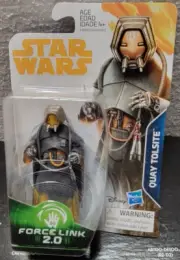 STAR WARS HASBRO FORCE LINK 2.0, QUAY TOLSITE ACTION FIGURE, NICE