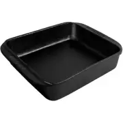 Pyrolux Pyrocast 30cm Cast Iron Roaster Pan Grill/Bake Square Cookware Black