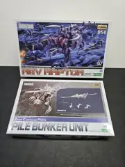 Kotobukiya ZOIDS EZ-027 Rev Raptor 1/72 Scale HMM W/ Pile Bunker Kit USA SELLER