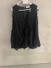 Alice McCall THIS IS EVERYTHING PLAYSUIT BLACK sz 10 bnwt (j74)