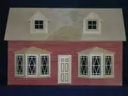 Dollhouse Kellie's Dormered House 1/12 Scale by Alessio Miniatures - Assembled