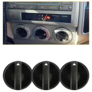 3PCS For 05-11 Toyota Tacoma Knob Control of Heater A/C Temperature HVAC Fan EAH (for: Toyota)