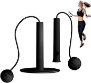 Cordless Skipping Rope | Fitness Skipping Rope with 2 Modes | Adjustable Length Comfortable Grip Home Exercise Accessories for Enthusiasts Professionals Adults