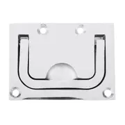 Stainless Steel 316 Flush Hatch Lift Ring Hatch Pull Handle Locker Cabinet Hardware
