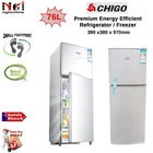 76L REFRIGERATOR & FREEZER BAR FRIDGE HOME OFFICE CARAVAN 240v WORKSHOP GARAGE
