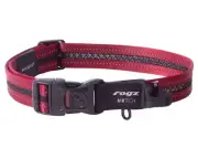 Rogz AirTech Collar for Dogs - XLarge (Rock Red)