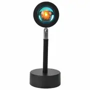 Ozoffer Romantic Sunset Projection Lamp LED Floor Rainbow Night Light Home Living D?cor