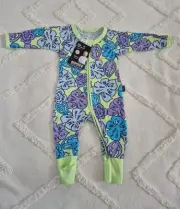 Bonds Wondersuit Girls Size 000, 0-3 Months New With Tags Jumpsuit Newborn Baby
