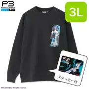 Avail x PERSONA 3 RELOAD T-SHIRT -JP-size XXL- w/sticker (Makoto Yuki / Aigis)