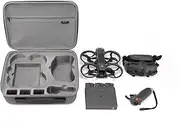 Portable Carrying Case for DJI Avata 2 Drone, Carrying Case Portable Travel Bag for DJI Avata 2 Fly More Combo, Hard Travel Storage Bag Shockproof, Waterproof Accessories Case Protector