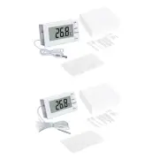 -50 to 100℃/-50 to 300℃ LCD Digital Thermometers ℃/℉ Conversion