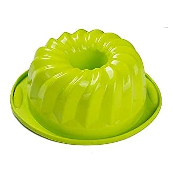 Webake Silicone Fluted Tube Cake Baking Pan 10 Inch Non-stick Cake Mold Bakeware